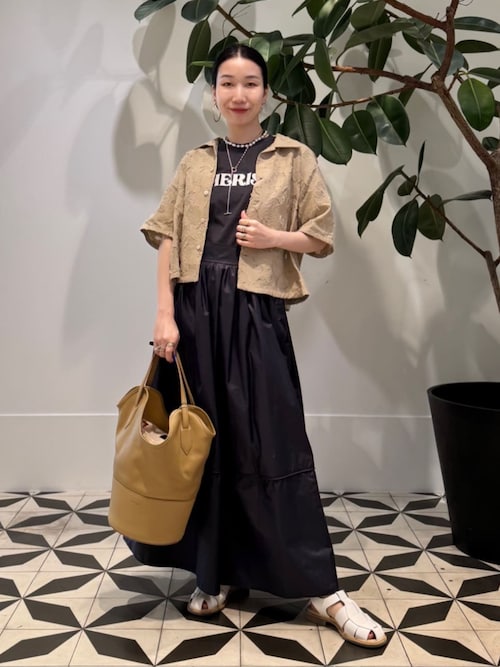 最終SALE！新品未使用【セルフォード】タキマキ着用タフタスカート 滝沢眞規子さんが着こなす 出会いに強い「理想の服」 VOL/2
