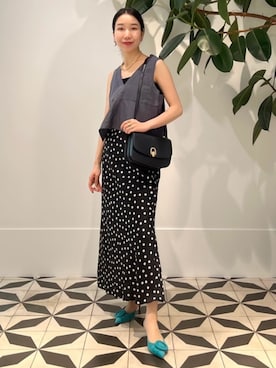 「gianvitorossi」｜Nito_TOMORROWLANDさん（レディース・158cm）の夏コーディネート