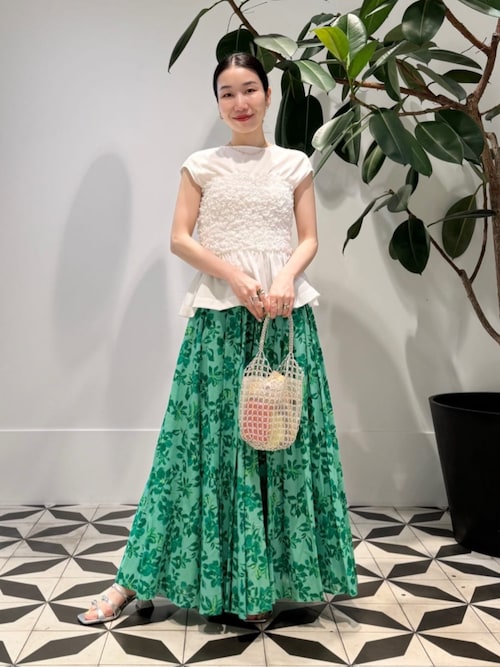 【美品】トゥモローランド　バッグ セール】TOMORROWLAND BEEDED バッグ（ハンドバッグ