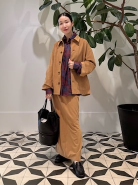 「Paraboot」｜Nito_TOMORROWLANDさん（レディース・158cm）の秋コーディネート