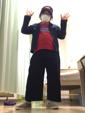 「MALAIKA（マライカ）のアイテム」を使った、ナシゴレン伍長さん（メンズ・163cm）の秋コーディネート