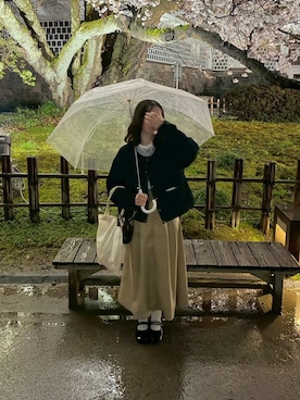 karinさん(レディース・154cm)の春コーディネート
