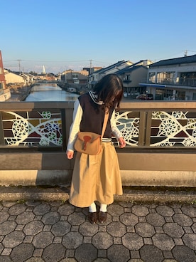 karinさん（レディース・154cm）の春コーディネート