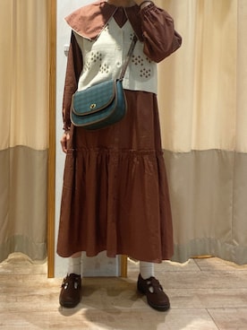 りさん（レディース・159cm）の秋コーディネート