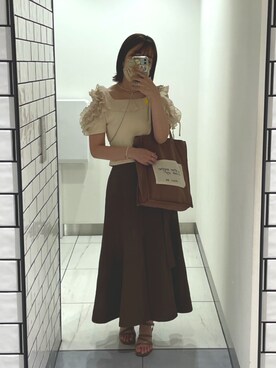 「インスタフォローしてね！」｜RYUKA【🌻事務所所属🌻】さん（レディース・154cm）の秋コーディネート