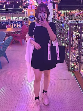 「インスタフォローしてね！」｜RYUKA【🌻事務所所属🌻】さん（レディース・154cm）の秋コーディネート