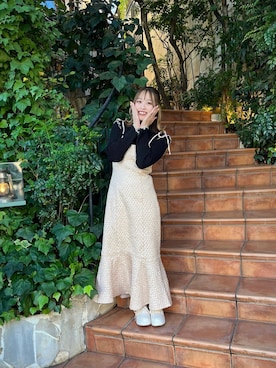 RYUKA【🌻事務所所属🌻】さん（レディース・154cm）の冬コーディネート