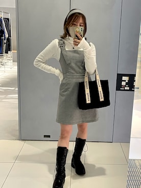 「インスタフォローしてね！」｜RYUKA【🌻事務所所属🌻】さん（レディース・154cm）の秋コーディネート