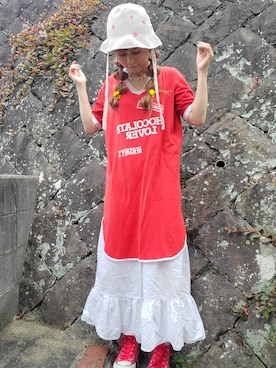 「HERSHEY'S」｜shioriinachさん（レディース・157cm）の夏コーディネート