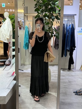 rinkaさん（レディース・162cm）の夏コーディネート