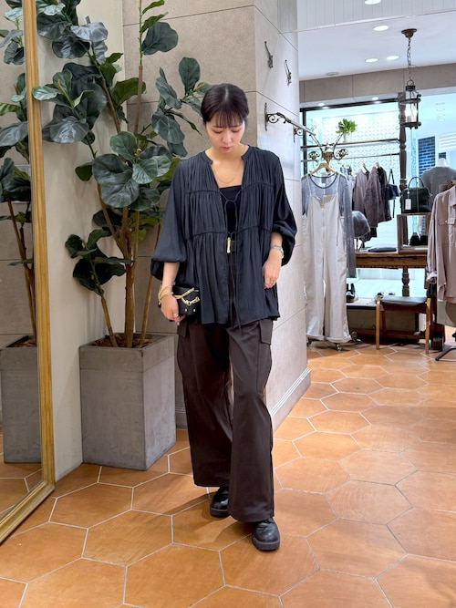 RIVE DROITE カーゴパンツ 「モードな印象」ダブルループカーゴパンツ  