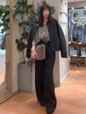 rinkaさん（レディース・162cm）の秋コーディネート