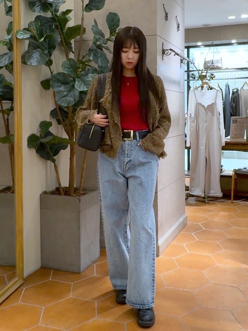 MONN モン　OKAYAMAベーシックデニム　36サイズ　リヴドロワ MONN.:.(モン)】OKAYAMAベーシックデニム | RIVE DROITE