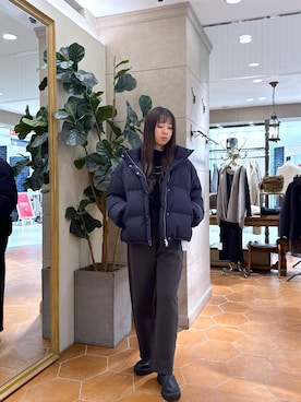 「RIVE DROITE（リヴドロワ）のアイテム」を使った、rinkaさん（レディース・162cm）の冬コーディネート