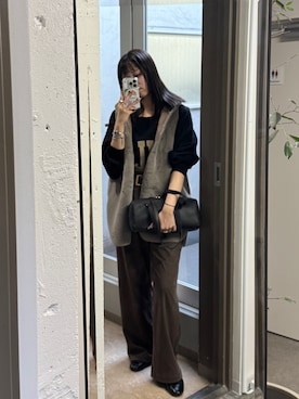 「アイテム（その他アウター）」を使った、rinkaさん（レディース・162cm）の夏コーディネート