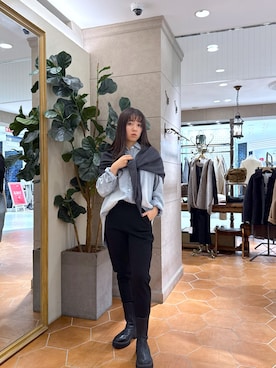 rinkaさん（レディース・162cm）の冬コーディネート