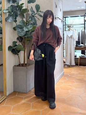 「ニツト」｜rinkaさん（レディース・162cm）の秋コーディネート