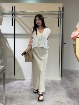 rinkaさん（レディース・162cm）の夏コーディネート