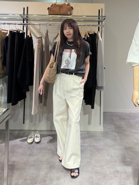 「RIVE DROITE（リヴドロワ）のアイテム」を使った、rinkaさん（レディース・162cm）の春コーディネート