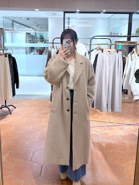 「RIVE DROITE（リヴドロワ）のアイテム」を使った、rinkaさん（レディース・162cm）の冬コーディネート