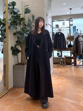 「RIVE DROITE（リヴドロワ）のアイテム」を使った、rinkaさん（レディース・162cm）の冬コーディネート