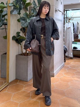 rinkaさん（レディース・162cm）の秋コーディネート