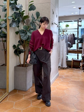 rinkaさん（レディース・162cm）の秋コーディネート