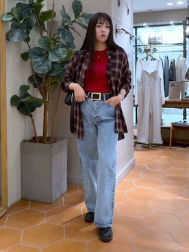 rinkaさん（レディース・162cm）の秋コーディネート