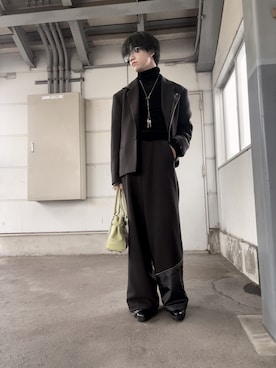 「アイテム（アクセサリー）」を使った、よっしーさん（メンズ・170cm・10代）の秋コーディネート