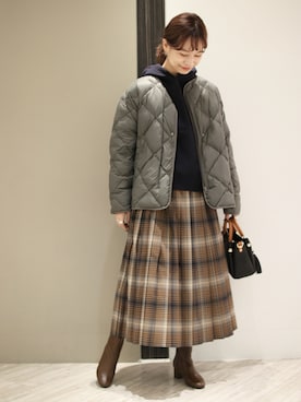 「RODE SKO」｜「アイテム（パーカー）」を使った、anzuさん（レディース・158cm）の秋コーディネート