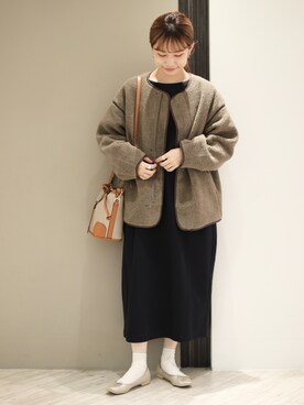 anzuさん（レディース・158cm）の秋コーディネート