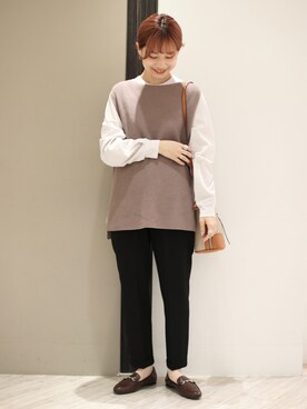 anzuさん（レディース・158cm）の秋コーディネート