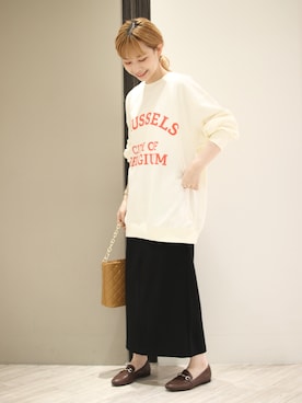 anzuさん（レディース・158cm）の秋コーディネート