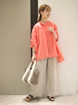 anzuさん（レディース・158cm）の夏コーディネート