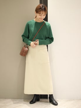 AURALEE（オーラリー）の「WASHED CAVALRY TWILL JUMPSUIT