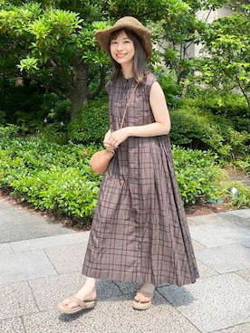 anzuさん(レディース・158cm)の夏コーディネート