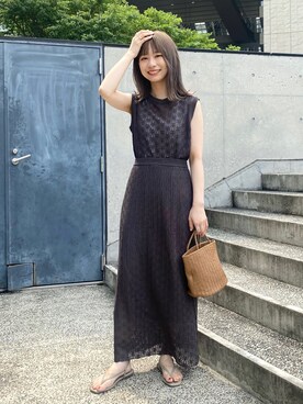 anzuさん(レディース・158cm)の夏コーディネート