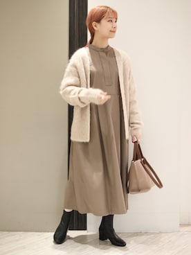 anzuさん（レディース・158cm）の冬コーディネート