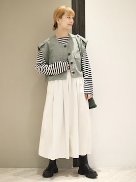 anzuさん（レディース・158cm）の秋コーディネート