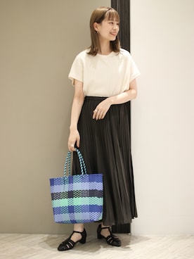 anzuさん（レディース・158cm）の夏コーディネート