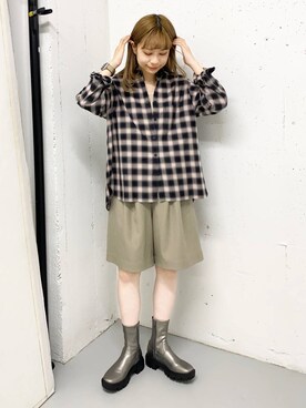 anzuさん（レディース・158cm）の秋コーディネート