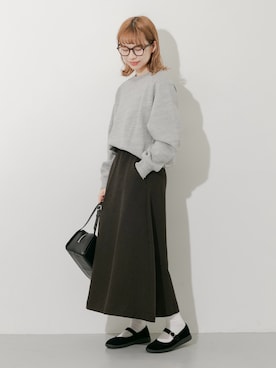 「アイテム（その他シューズ）」を使った、anzuさん（レディース・158cm）の秋コーディネート