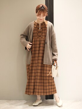 anzuさん（レディース・158cm）の秋コーディネート