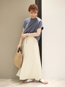 anzuさん（レディース・158cm）の夏コーディネート