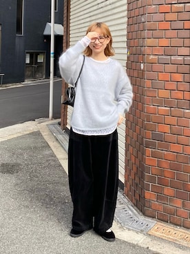 「アイテム（その他シューズ）」を使った、anzuさん（レディース・158cm）の秋コーディネート