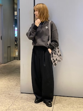 anzuさん（レディース・158cm）の春コーディネート