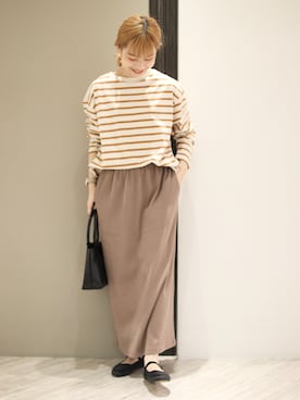「#秋コーデ」｜「アイテム（その他シューズ）」を使った、anzuさん（レディース・158cm）の秋コーディネート