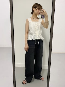 anzuさん(レディース・158cm)の夏コーディネート