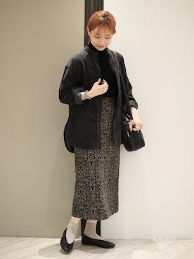 anzuさん（レディース・158cm）の秋コーディネート