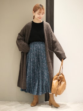 anzuさん(レディース・158cm)の冬コーディネート